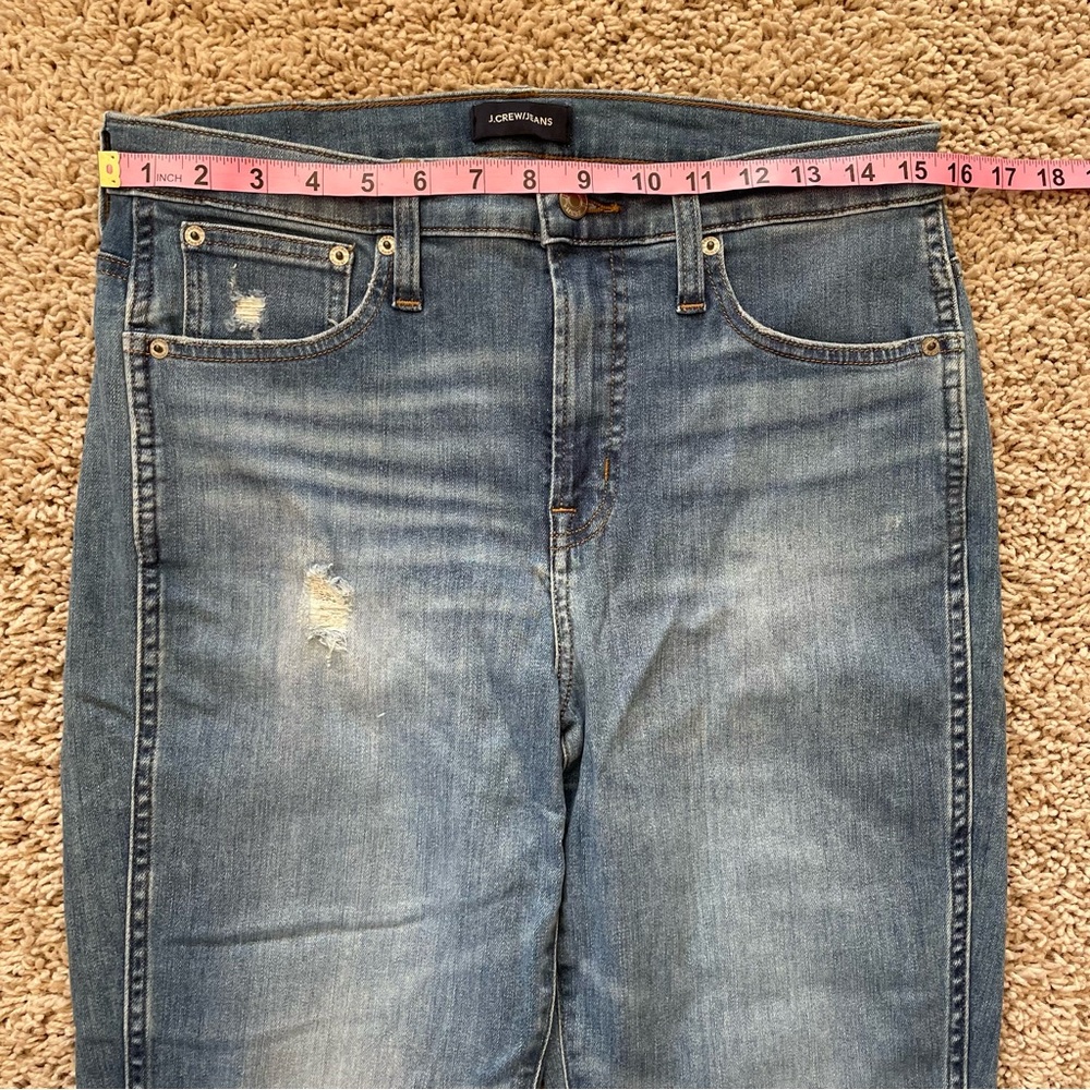 J Crew Vintage Straight Eco Jean in Medium Wash Size 29 - Picture 9 of 16